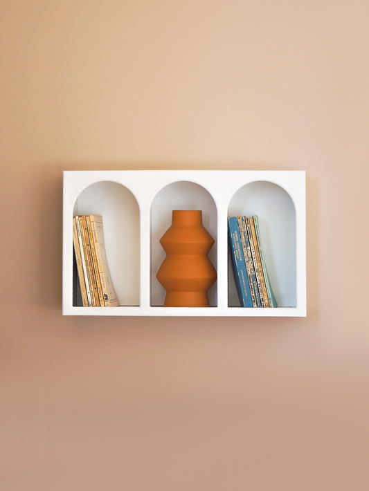 Alçı Görünümlü Duvar Rafı/Niş.