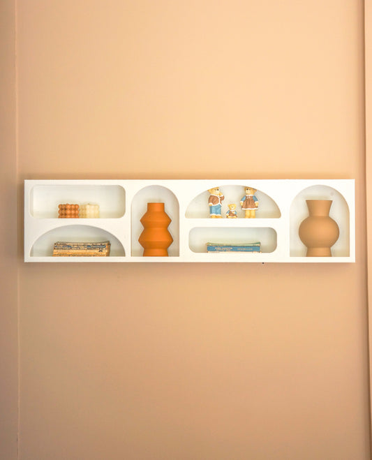 Alçı Görünümlü Duvar Rafı/Niş.