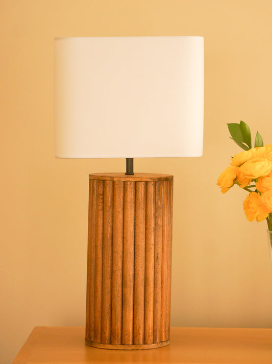 Stecca Ahşap Abajur.