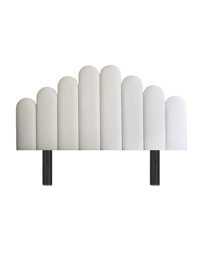 Boucle Fabric Bed Headboard