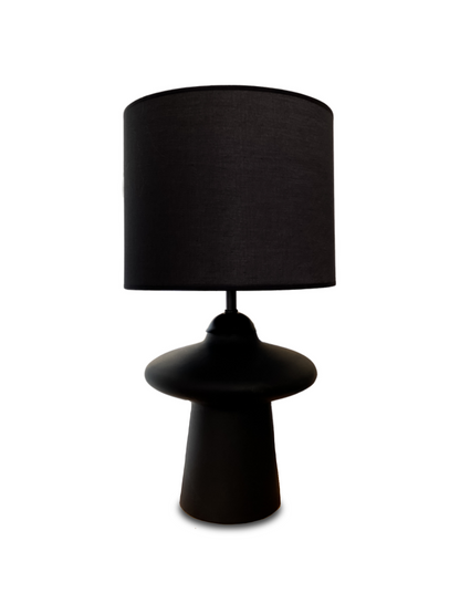 Mushroom Siyah Abajur.