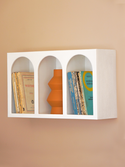 Alçı Görünümlü  Duvar Rafı/Niş.