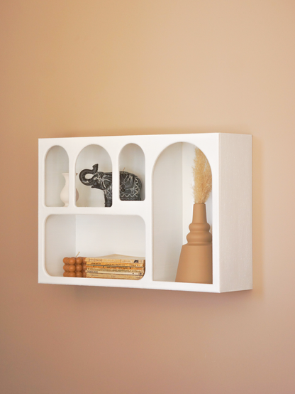 Alçı Görünümlü  Duvar Rafı/Niş.