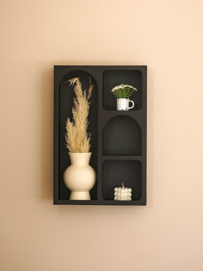 Alçı Görünümlü  Duvar Rafı/Niş.