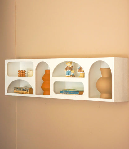 Alçı Görünümlü  Duvar Rafı/Niş.