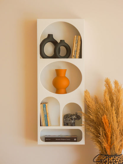 Alçı Görünümlü Duvar Rafı/Niş.