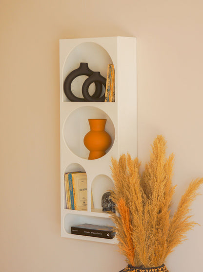 Alçı Görünümlü Duvar Rafı/Niş.