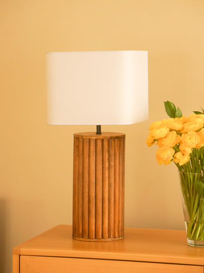 Stecca Ahşap Abajur.