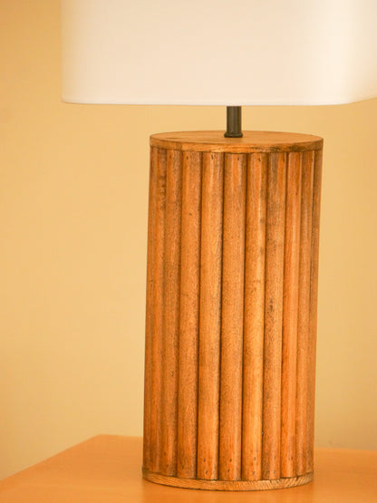 Stecca Ahşap Abajur.