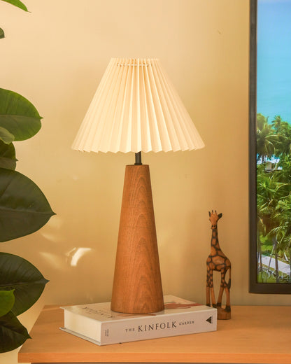 Pienza Ahşap Abajur.