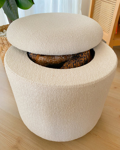 Yuvarlak Sandıklı Puf.