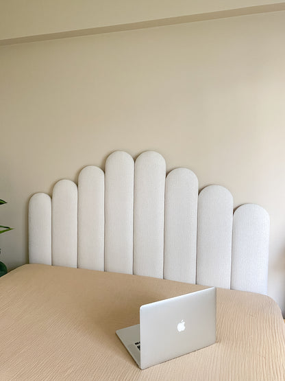 Bukle Kumaş Yatak Başlığı.