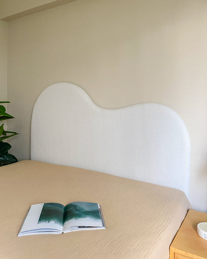 Bukle Kumaş Yatak Başlığı.