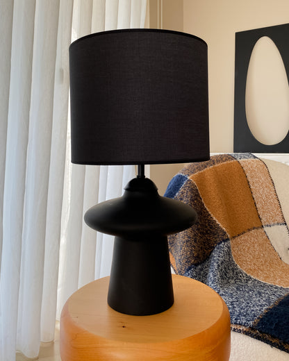 Mushroom Siyah Abajur.