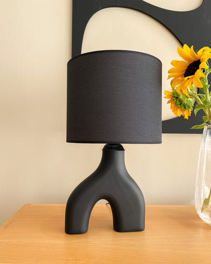 Venere Siyah Abajur.